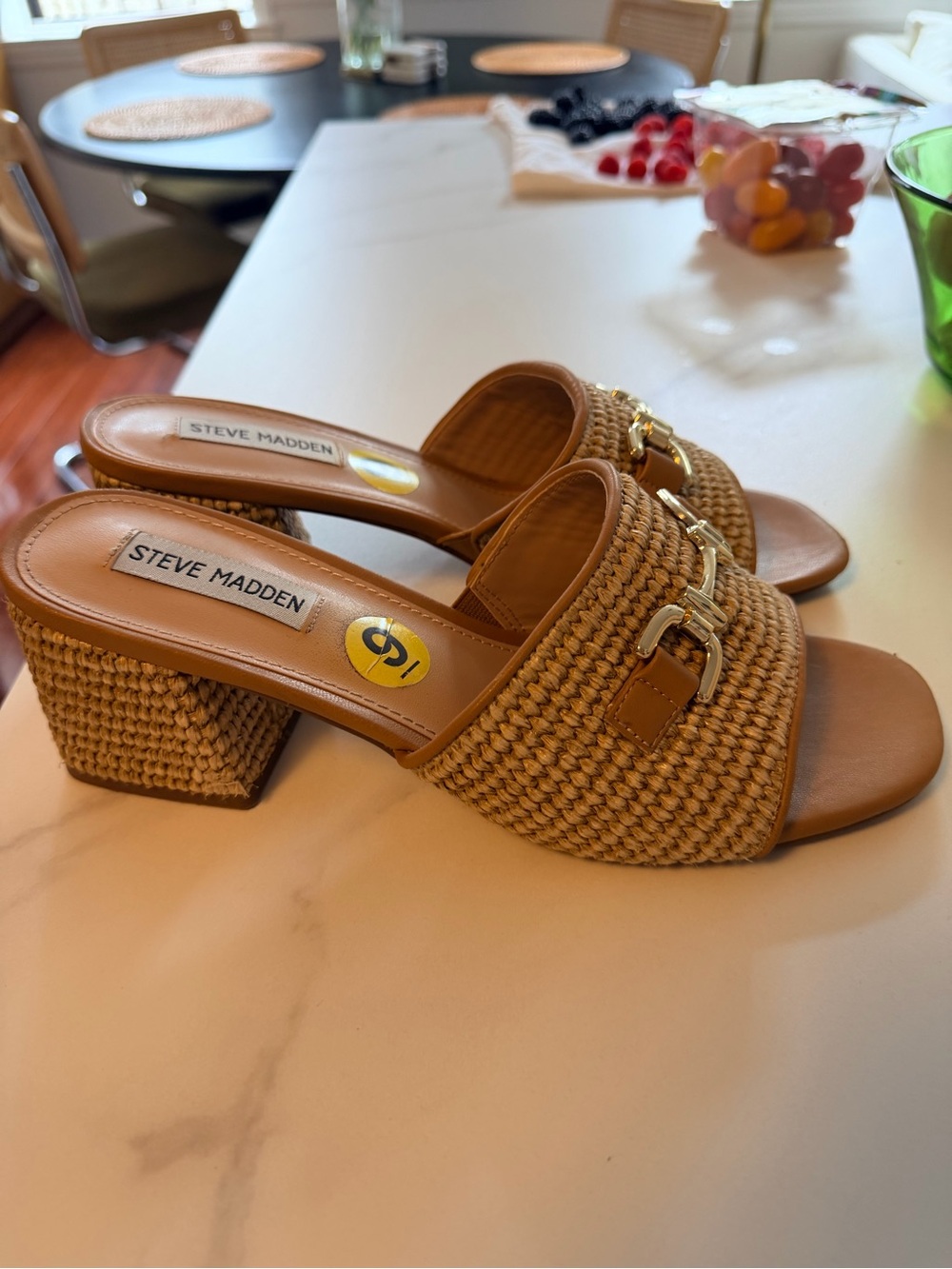 Steve Madden slide Block Heel Mules